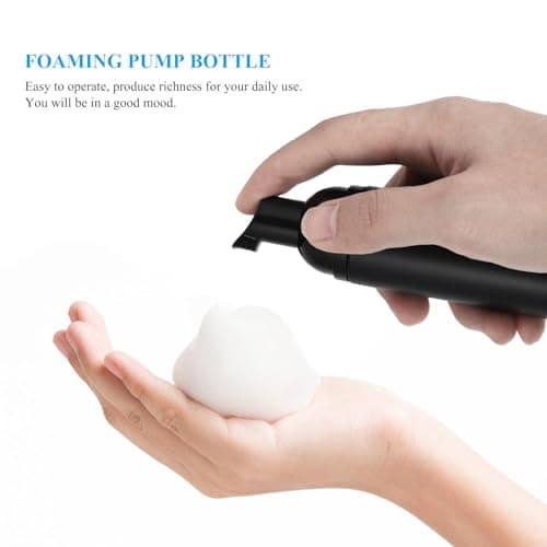 3pcs Ml Refillable Foaming Pump Bottle for Travel Hand Soap — view 4