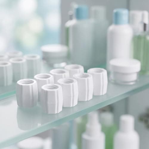 12pcs Toothpaste Refill Adapter Converter for Travel Bags, Plastic — view 5