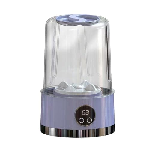 Electrical Tools Underwear Washer 2025 Upgraded Washing Machine Portable Rechargeable Laundry Cup for Bra Underwear Socks Baby Clothes Camping RV Travel (Purple, One Size)