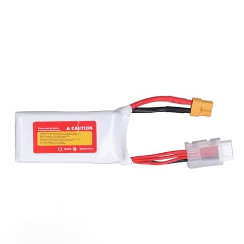 SUNGOOYUE RC Lipo Battery, High Rate Discharge 3S 1P 95C 750mAh 11.1V Li Poly Battery Pack with XT30 Plug Remote & App Controlled Vehicle Batteries for QAV250 H210 Quadcopter — view 4