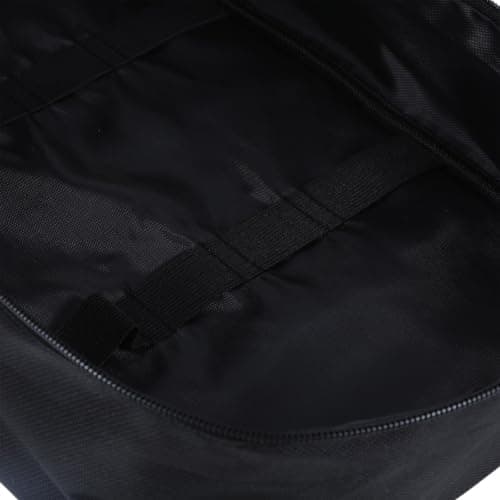 Yardwe Camping Cutlery Organizer Bag with Zipper, Oxford, Black — view 3