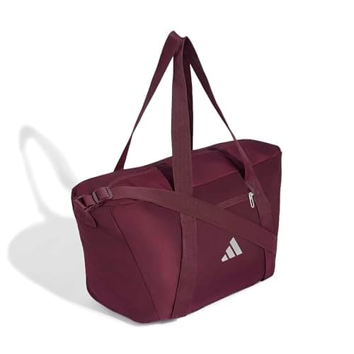 adidas Women's Adidas Sport Bag Duffel_Bag, Maroon/Silver met., One Size — view 3