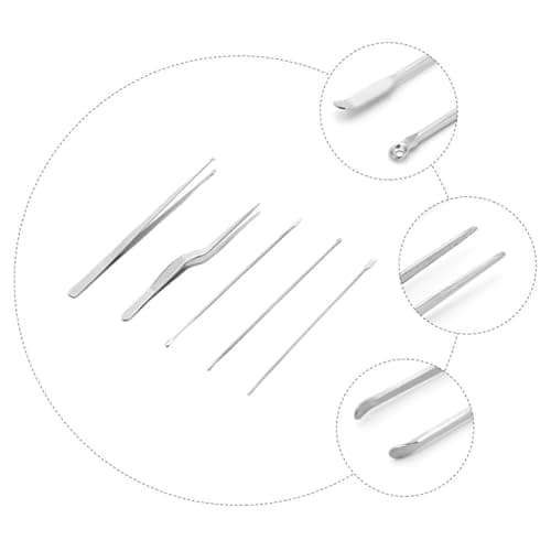 5 Piece Stainless Steel Ear Spoon Set for Adult Ear Cleaning — view 3