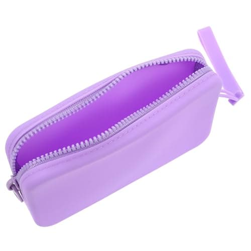SHERCHPRY Silicone Makeup Bag Small, Cosmetic Pouch Travel Organizer