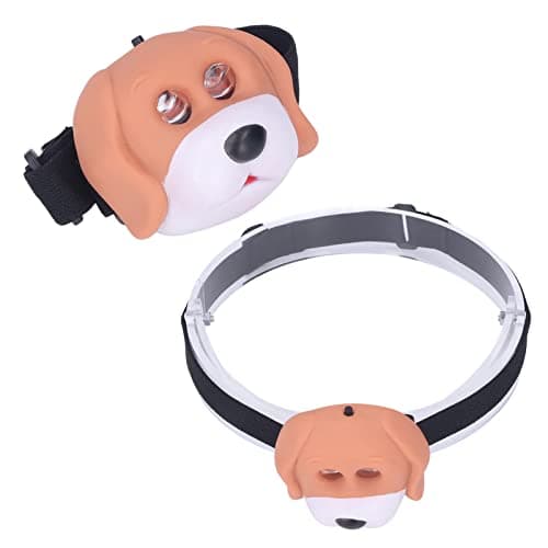 Gucagle Cartoon LED Headlight Cute Dog Animal Headlamp with 2 Modes — view 3