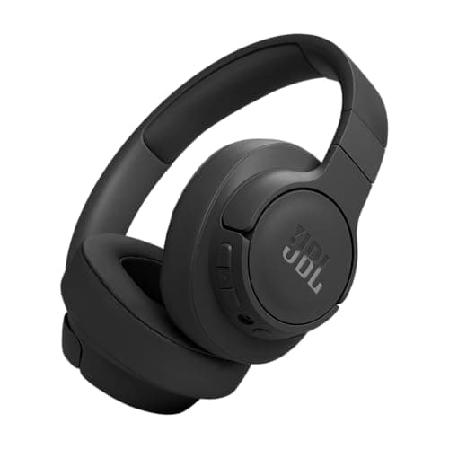 JBL Tune 770 NC Wireless Over-Ear Bluetooth Headphones with Adaptive Noise-Cancelling Technology and 70-Hour Battery Life, Black