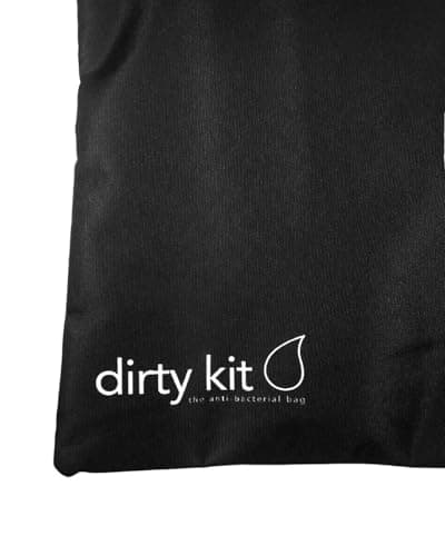 dirty kit Antibacterial Tote - Zip Secured - Eliminates Odour - Kills Bacteria - Machine Washable - Made from Recycled Plastic - GQ and Vogue Recommended — view 4