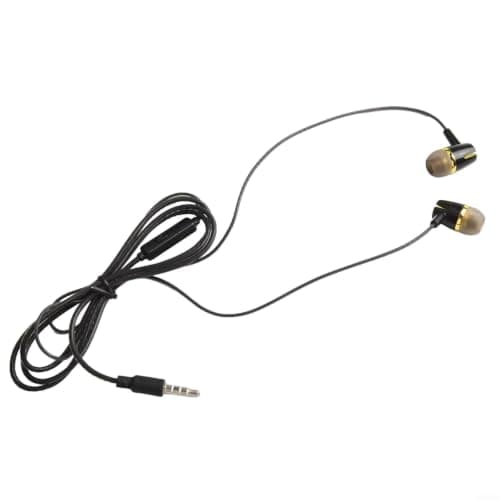 Portable Wired Earbuds 3.5mm for Travel Commute(white gold) — view 4