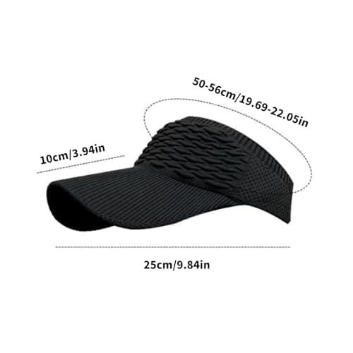 Stylish Fish Scale Design Summers Sun Hat Breathable and Comfortable for Beach Travel Hiking Fishing Scale Pattern Sun Hat Black — view 3