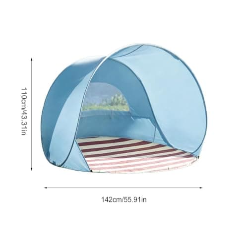 Portable Beach Shelter, 3-4 Person, UPF 50+ Tent — view 5