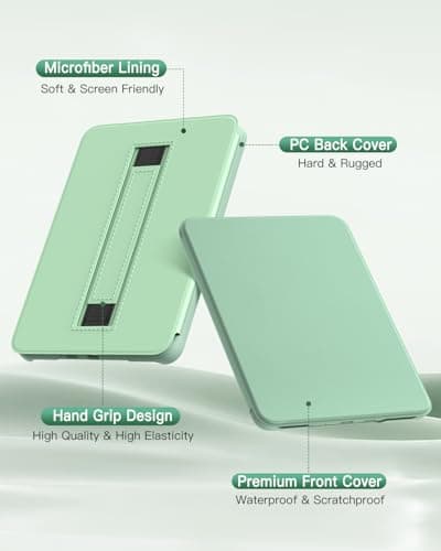 MoKo Case for 6" Kindle (11th Generation-2024/2022 Release), Agave Green — view 5