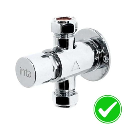 BAAQII 2 Pack Public Shower Push Button Lock Attachment Swimming Gym Camping Caravan (White) — view 5