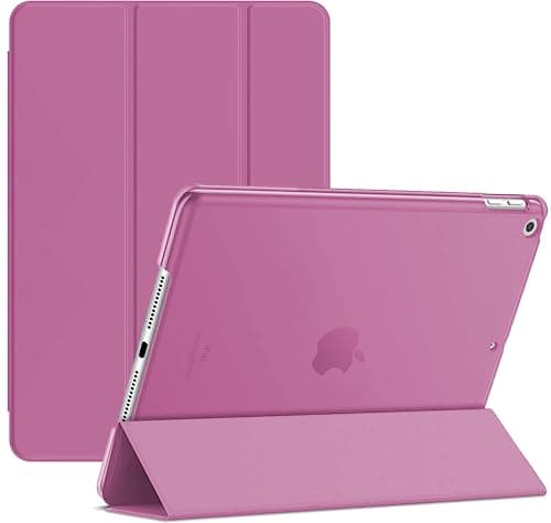 For Apple iPad Mini 1/2/3 Smart Case with Automatic Magnetic Wake/Sleep (Pink)
