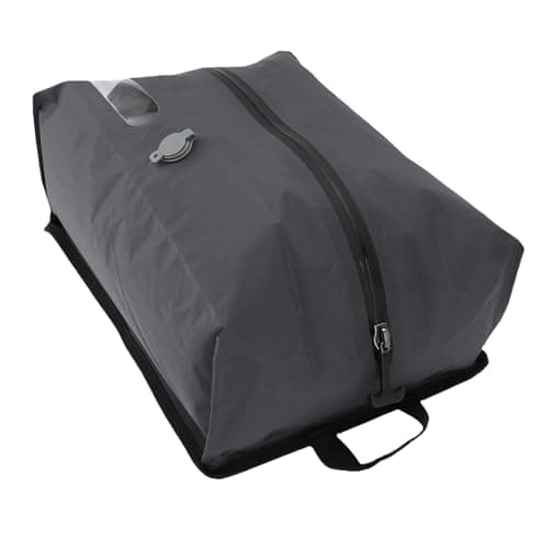 Odorkle Compression Bags for Suitcases, 70D TPU Reusable Vacuum (Gray) — view 2