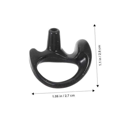 Artibetter Plugs Comfortable Tube Ear Suitable Rubber Coil Audio or Kits Reusable Lightweight and Portable Use Left or Right Sleep — view 6