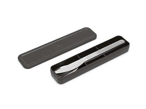 Brabantia Make & Take Cutlery Set with Case, Dark Grey — view 3