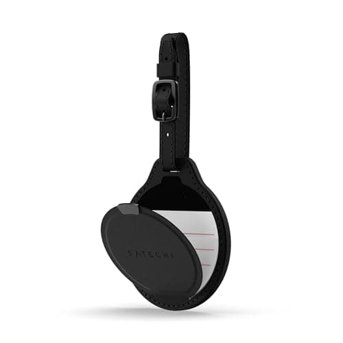 SATECHI FindAll™ Luggage Tag, Find My Compatible for iPhone & iPad, Black