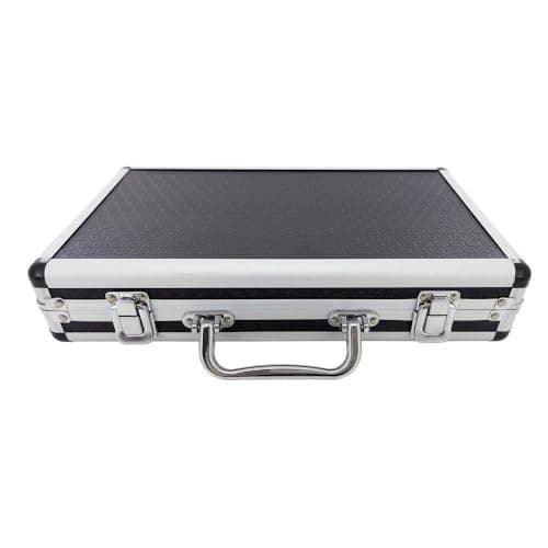 ROC Cases A001 Black & Silver Flight Case 345x205x65mm, Foam Insert Incl — view 5