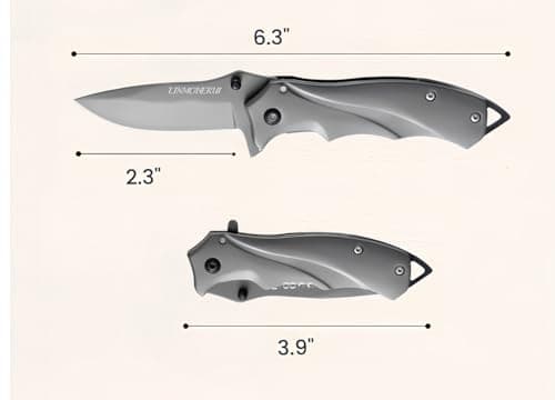 LINMOHERUI 1 Pieces Folding Tool, Multi Tool with Cutting Function,Stainless Steel Folding Multitool Survival Equipment,Pocket Gadgets for Men Outdoor, Camping, Hiking — view 3