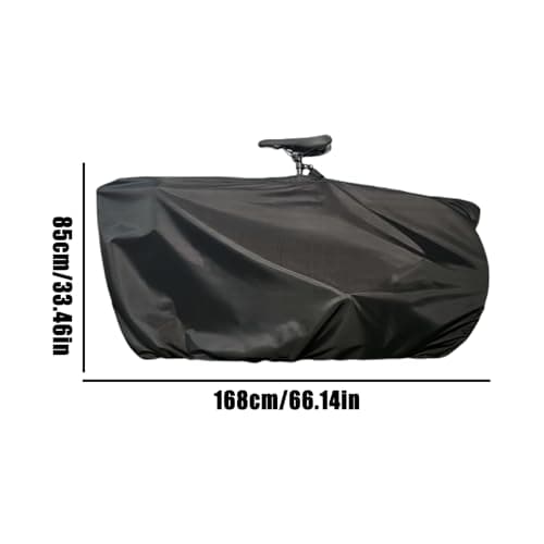 Bike Travel Bag, Foldable Bike Box, Waterproof Transport Pack, Lightweight Airline-Approved Storage, Scooter Carrying, Outdoor Riding, Beach Trips, Road Cycling, Mountain Biking for Men and Youth — view 2