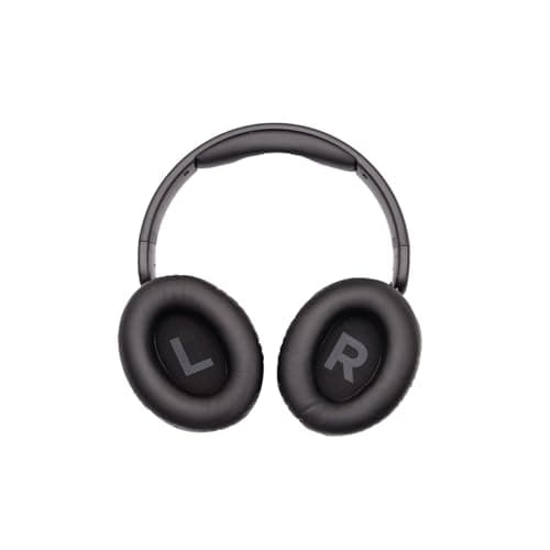 Hiudio HIANC 3011 Wireless Headphones with Active Noise Cancellation, Bluetooth V6.0, Collapsible Design – 27H Battery Life, Immersive Sound, Comfortable Fit (Black) — view 2