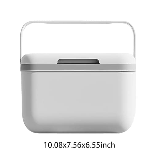 Personal Kühlbox, 5L Small Hard Cooler Box Cooling Warm Insulated Ice Chest Lunch Box for Picnic Beach Travel Concerts Sports Fishing Camping Travel Car Beach and More — view 6