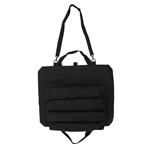 Cocoarm Tool Bag, Polyester Multi Purpose Tool Pouch, 56 X 46.5 X 42 Cm, Multi Pocket Hanging Foldable Storage Carrier for Carpenters Plumbers Electricians Car Travel Home (Black) — view 6