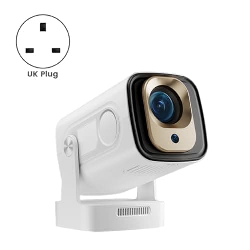 Uxsjakjsd HY260 PRO 1080P Android 11 4K Projector 200ANSI Wifi6 BT5.4 Cinema Outdoor Portable 180° Rotable Projector Global UK Plug — view 3