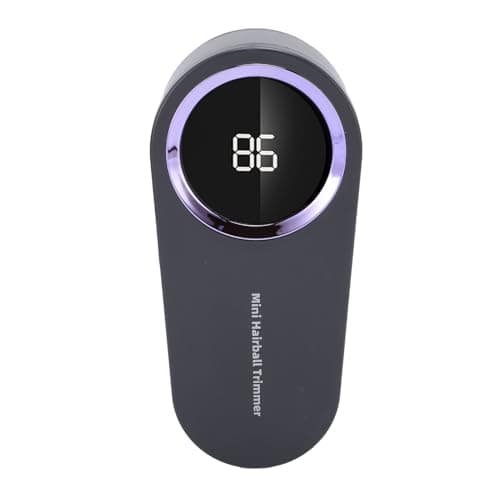 6 Blades Quick Release Smart Digital Display Fabric Trimmer for Home Travel - Grey — view 5