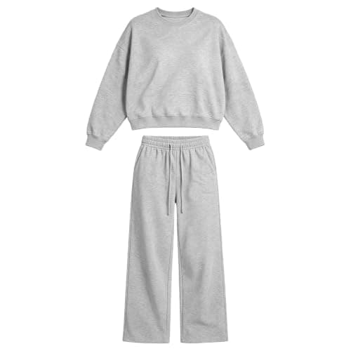Womens Joggers Tracksuit Sets Oversized Sweatshirts and Sweatpants — view 4