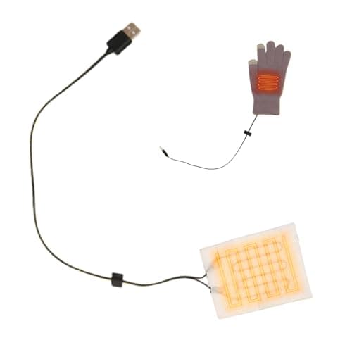 Carbon Fiber Heating Pad, 5V Adjustable Fast Heating Mat, USB Winter Warming Pad for Hands, Flexible Carbon Fiber Material with Quick Heat, Portable Electric Accessory with Multi-Use Design, Camping