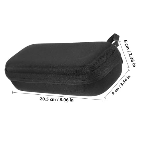 Operitacx Car Tire Inflator Case Battery Air Compressor Case Portable Air Pump for Tyre Inflator Compact Electric Pump Storage Organizer Protective Carry Bag for Car Use and Road Trips — view 2