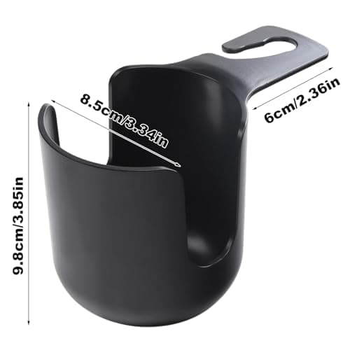 Foldable Rear Seat Holder for Car | Universal Hanging Drink Organizer — view 6