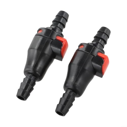2 Pack Quick Release Hose Pipe Fittings for 6mm Tube - Automatic Shut Off Waterstop Connector for Hydration Backpacks - Plastic Garden Hose Adapter for Cycling — view 2