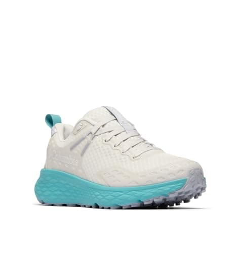 Columbia Women's Konos TRS Outdry, Waterproof Low Rise Trekking and Hiking Shoes, Moonstone/Teal, 8
