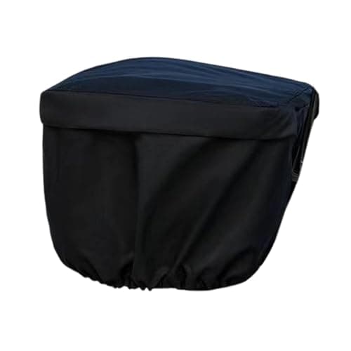 Gralara Basket Cover, Elastic, Dustproof Luggage Rack Cover for Weekend Trips And Camping, black — view 6