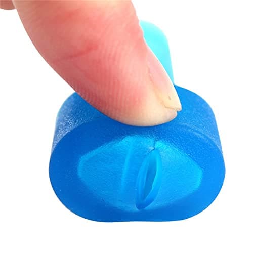 2Pcs Bite Valve Replacement Mouthpiece Bite Valve Hydration Valve Nozzle Silicone Bite Valve Cover for Outdoor Backpack Hydration Bladder Reservoir — view 4