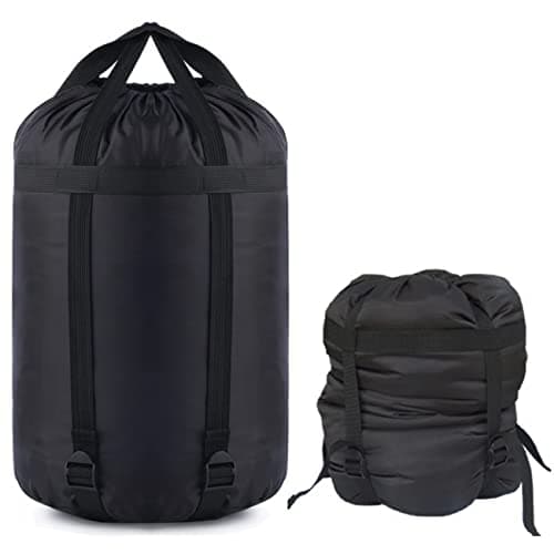 MOOCY Compression Stuff Sack, 12L/45L Sleeping Bag Cover Sack Sleeping Bags Storage Stuff Sack Organizer - Great Sleeping Bags Clothes Camping Hiking Backpacking