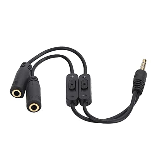 Cryfokt 3.5mm Adapter Cable, 1 to 2 Dual Stereo Splitter for Sharing Music — view 6