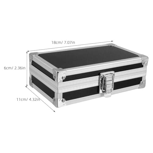 Professional Gear Case 7inch Aluminum Protective Briefcase for Travel — view 2