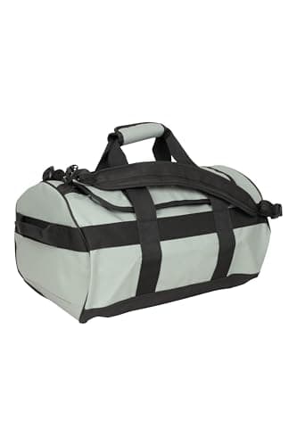 Mountain Warehouse Cargo Bag - 40 litres - Carry Handles, Durable Daypack Rucksack with Full Opening compartments & Carry Handles - All Season Camping, Hiking & Outdoors Pale Green One Size