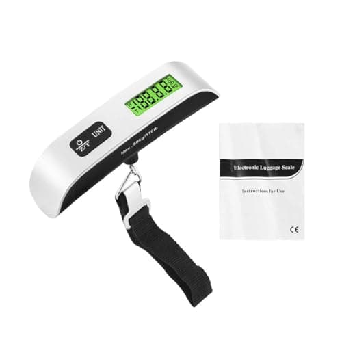 YIXANNX Scale Portable 50KG Electronic LCD Digital Weight Hanging Hook Balance Luggage Precise Baggage Steelyard for Household — view 5