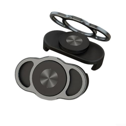 Strong Grip Car Phone Holder 360° Rotation Metal(Black)
