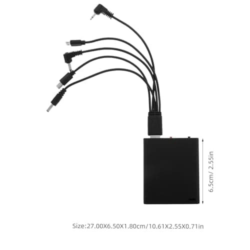 Emergency Battery Pack for Electronic Locks Black Plastic Power Supply — view 2