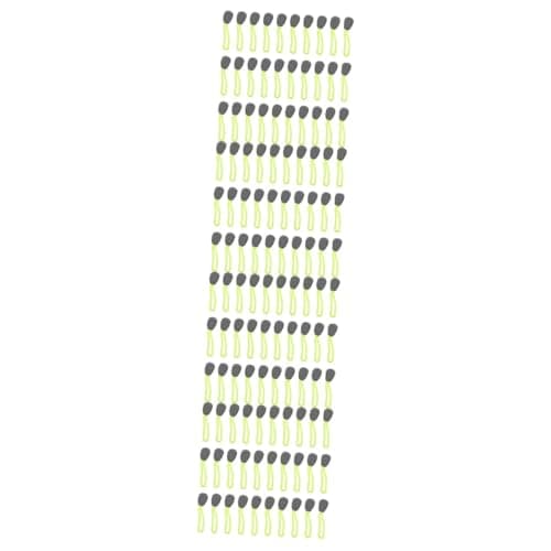 POPETPOP 120pcs Zipper Head Coat Zipper Repair Kit Slides for Luggage Bag Accessories Slider Replacement Pull Tab for Backpacking Wear-Resistant Pull
