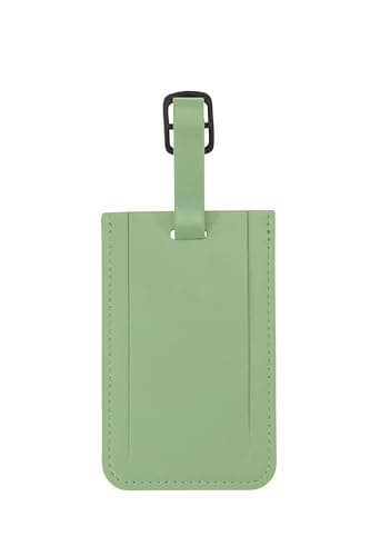 Samsonite TA Revolution - Luggage Tag Set (2 pcs), Luggage Tags for suitcases and Bags, with Adjustable Strap, Address Card, Privacy Flap, Green (Sage) — view 3
