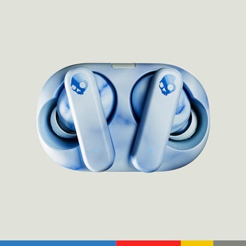 Skullcandy EcoBuds Sustainable Wireless In-Ear Bluetooth Earbuds - Glacier — view 3