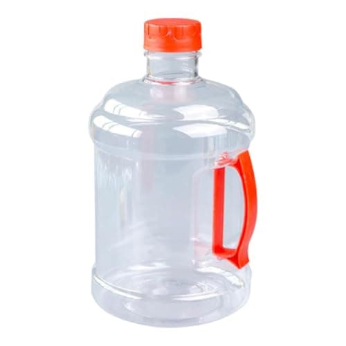 FashionCha Thickened Water Dispenser Bottle 3l Empty Water Bottle Container Large Jumbo Water Container BPA Free Water Cooler Dispenser Refill Water Bucket for Home Office Outdoor Travel, Red
