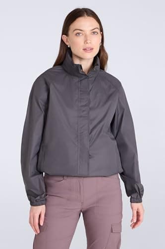 Mountain Warehouse Pakka Womens Waterproof Rain Jacket Grey 10 — view 2