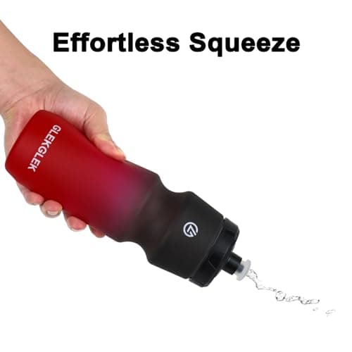 GLEKGLEK Bike Water Bottle 750ml, 2 Pack, Dishwasher Safe — view 5